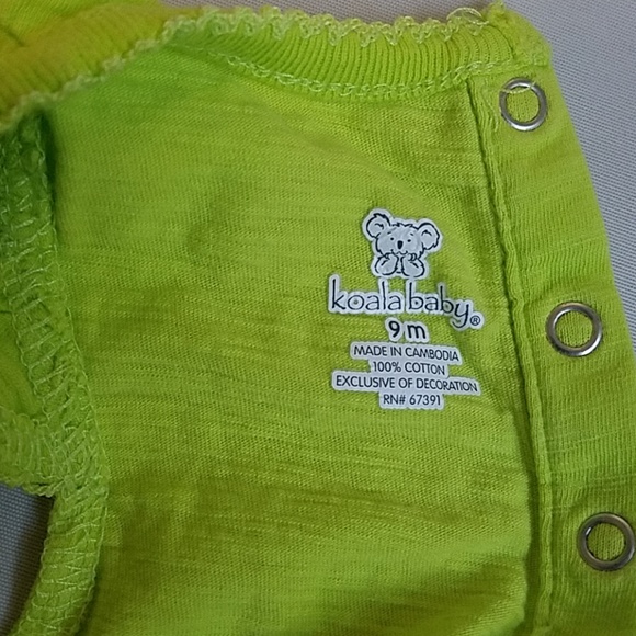 Koala baby girls 9 months,one piece,short sleeve - Picture 4 of 5